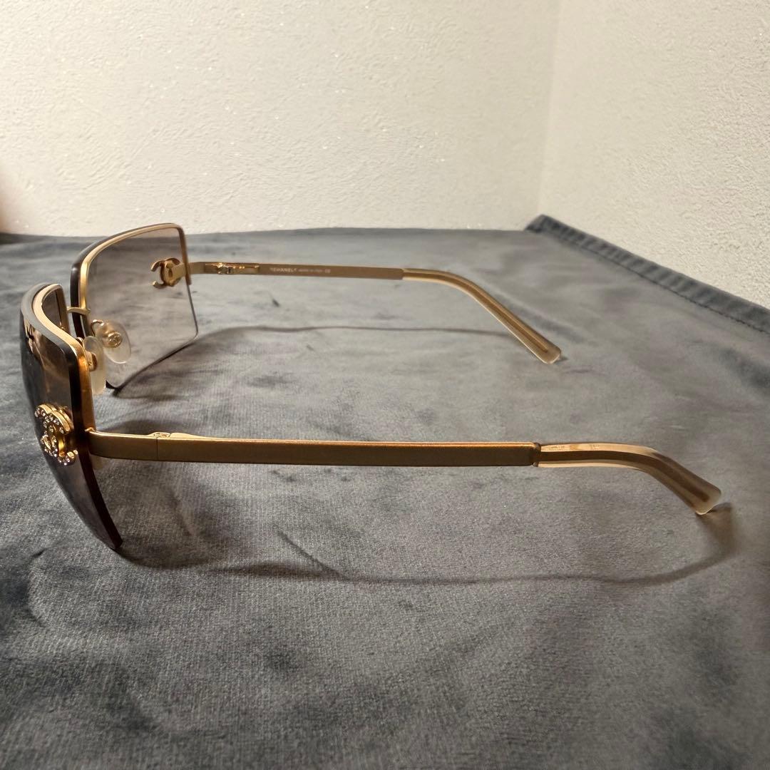 SK/11.15/30 ▶︎CHANEL サングラス　4092-B ゴールド