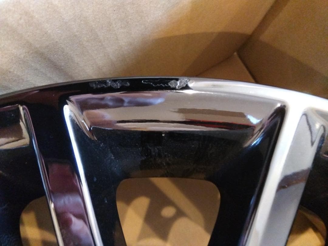 クラウンアスリート210 純正18インチ ブラックスパッタリング