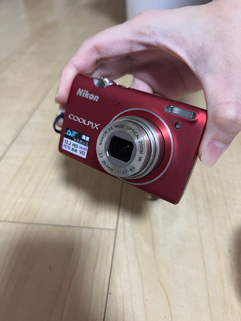 Nikon COOLPIX S5100 レッド 12.2MP【良品】