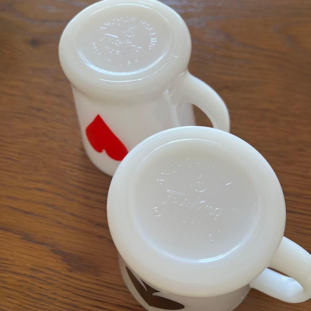 ファイヤーキング ハートとスペードのマグカップ2個セット - メルカリ