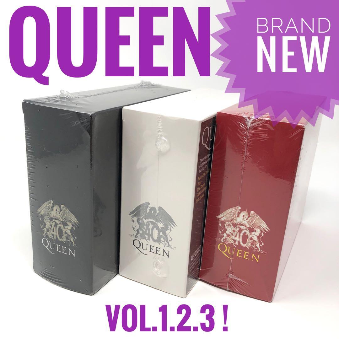 新品 クイーン Queen 40th Box Set vol 1.2.3 CD - メルカリ