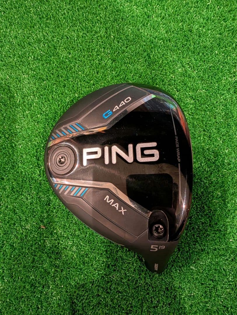 【コース未使用】PING G440 MAX フェアウェイウッド 5W 19° G440 MAXフェアウェイウッド│CLUB PING【PINGオフィシャルサイト】