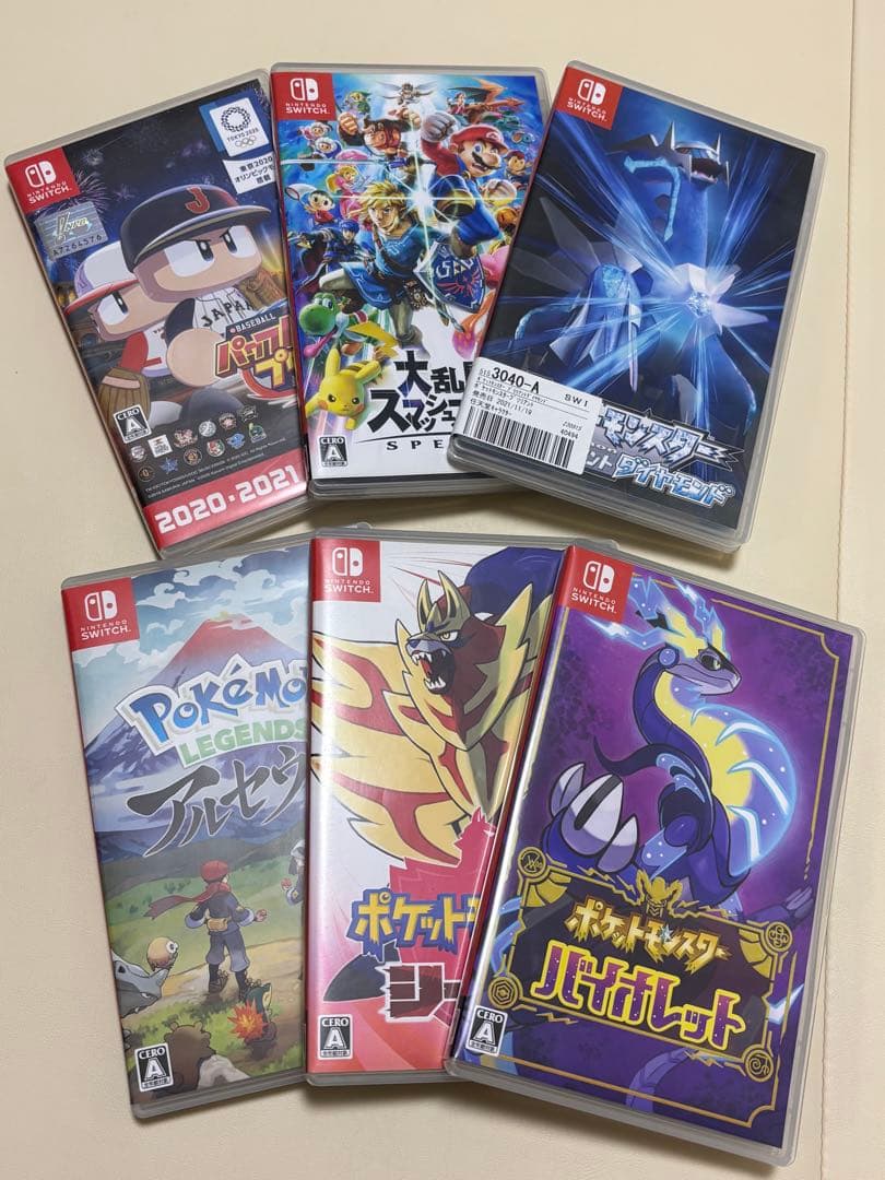 Switch 大乱闘スマッシュブラザーズ SPECIALなど　まとめ売り 中古ニンテンドースイッチソフト 大乱闘スマッシュブラザーズ SPECIAL