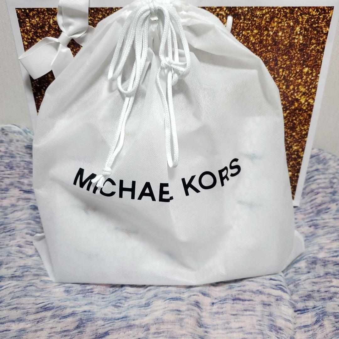 限定柄】新品未使用 MICHAEL KORS マイケルコース 飛行機柄バッグ