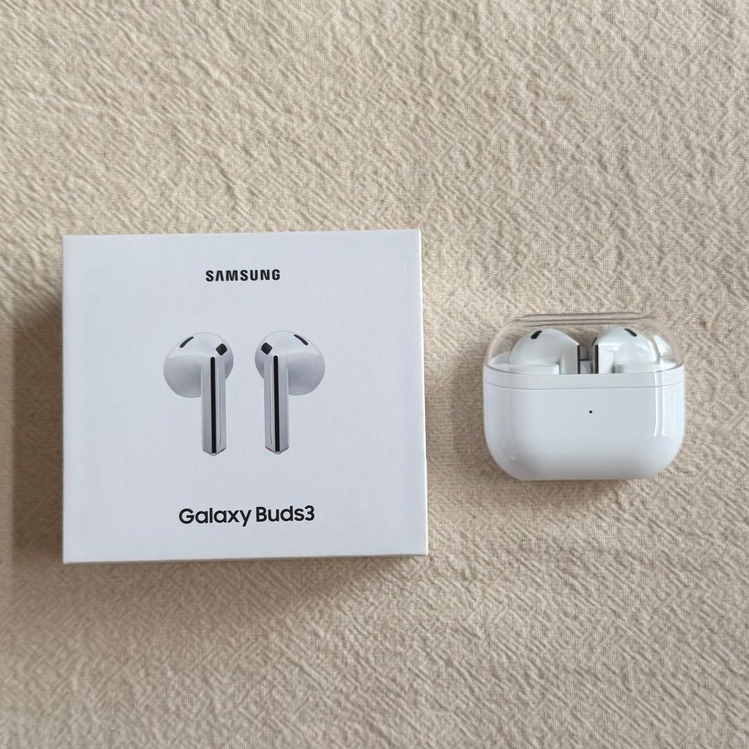イヤホン Galaxy Buds3 White 楽天市場】【1年保証】Galaxy Buds3 ギャラクシー バーズ ワイヤレス