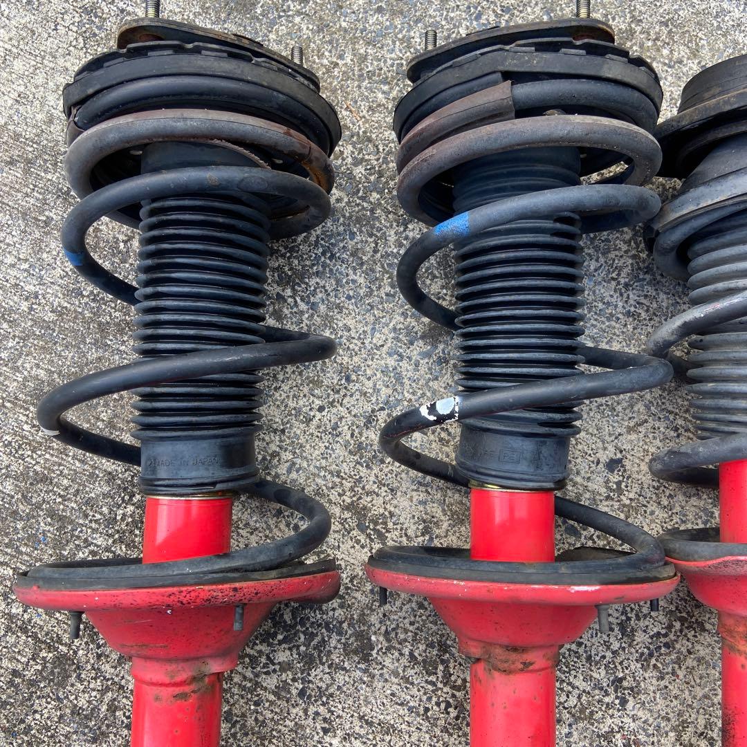 SUBARU純正 スバルインプレッサWRX gc8 純正ストラットサス 赤サス