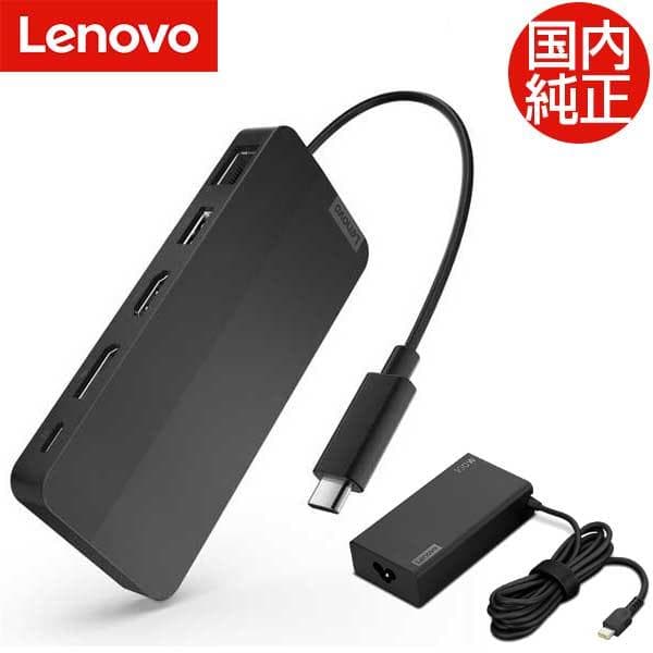 Lenovo USB Type-C デュアルディスプレイ トラベルドック Amazon.co.jp: Lenovo Lenovo USB Type-C デュアルディスプレイ