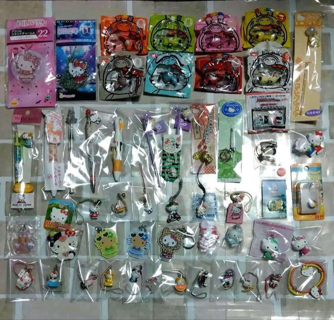 ハローキティ　根付　キーホルダー　ボールペン　等　マスコット　52個 まとめ売り 1215-194350-24_3.jpg