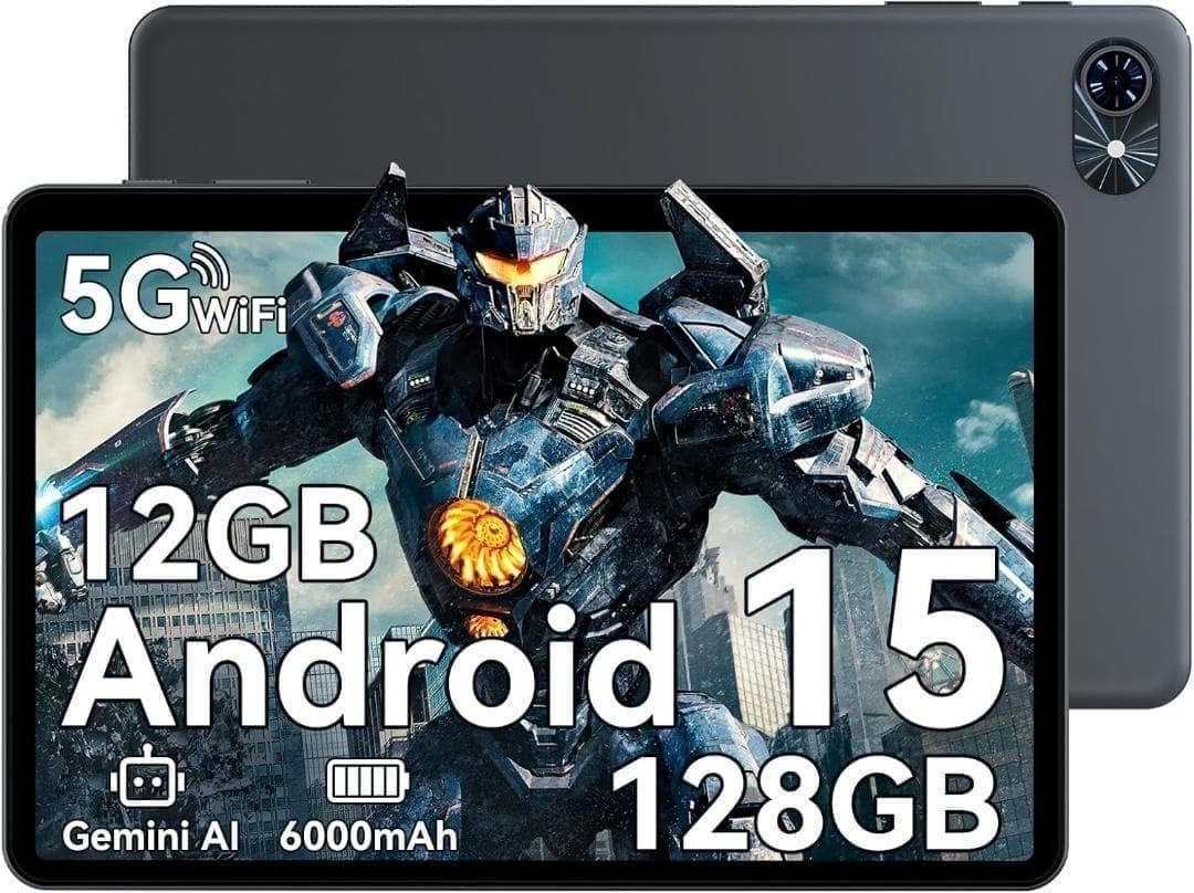 タブレット 10インチ Android15 Wi-Fi 12GB+128GB - メルカリ