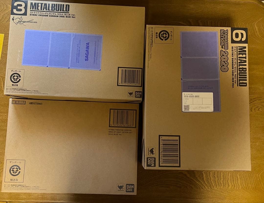 T*n様 メタルビルド l build ストライクフリーダム デスティニ ガンダムSEED DESTINY」ストフリ＆デスティニーが彩色を一新して登場