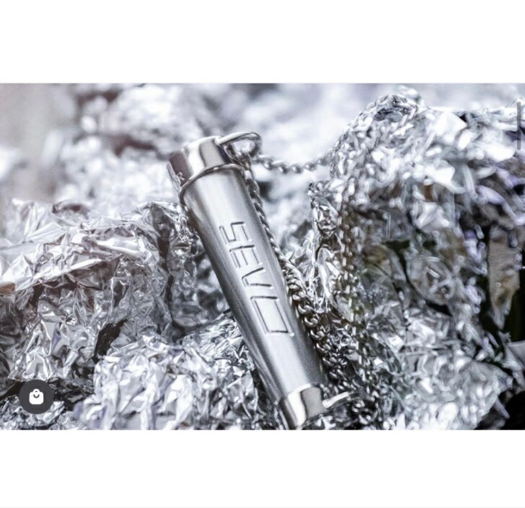 SEVメタルレールSiネックレス☆サイズ4段階調節40/45/50/55cm☆ - メルカリ