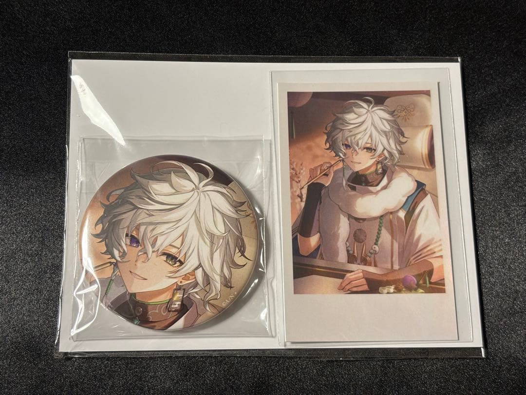 匿名配送/追跡】叢雲カゲツ 缶バッジ チェキ - メルカリ