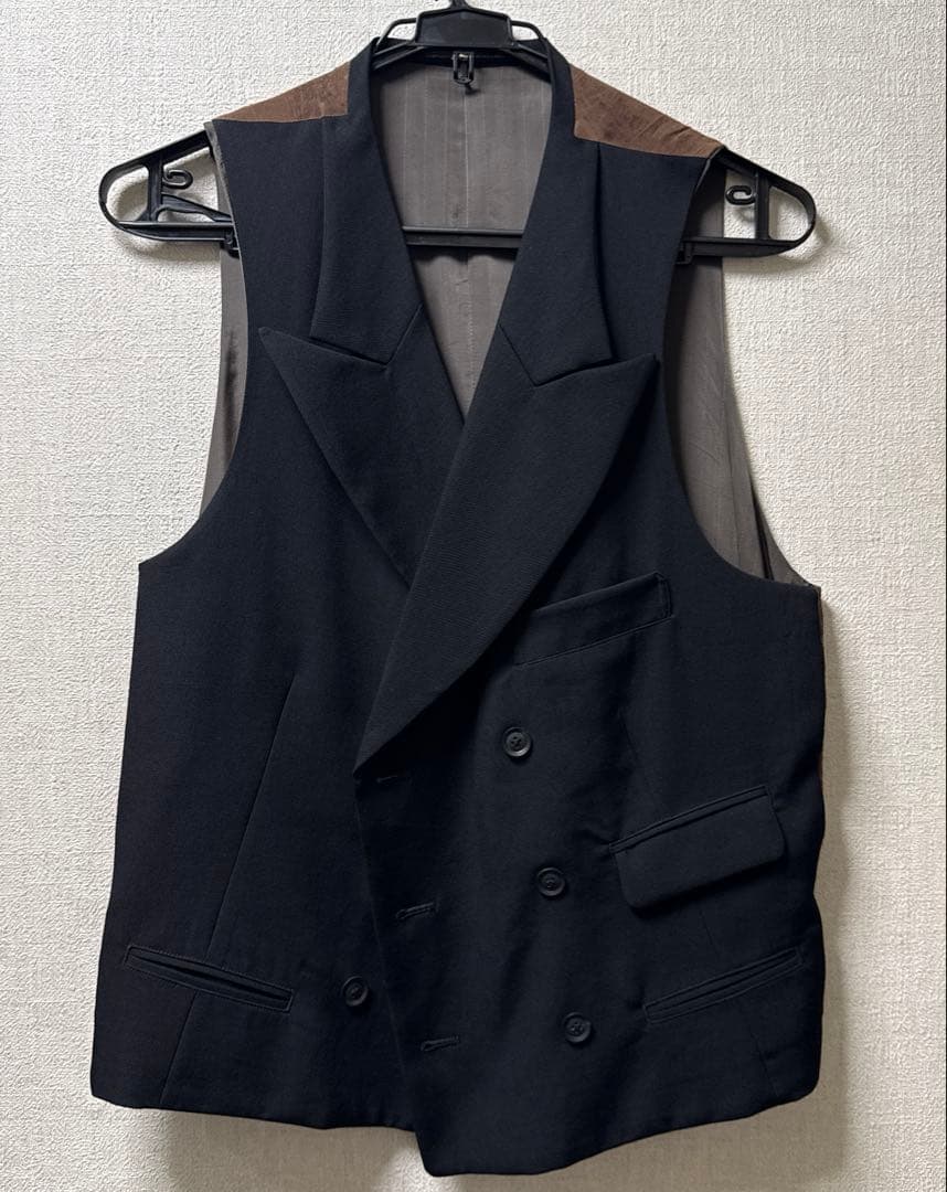 ダブルジレ　ヨウジヤマモトプールオム　サイズ2 ダブルジレ ヨウジヤマモトプールオム サイズ2