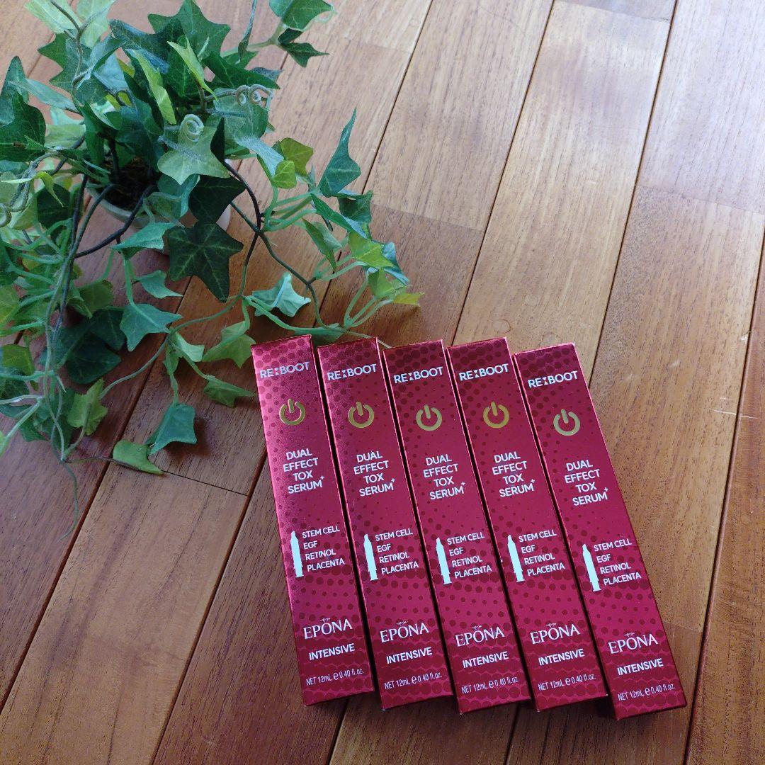 ［EPONA]REBOOT DUAL EFFECT TOK SERUM5本セット 2026年最新】EPONA dual effectの人気アイテム - メルカリ