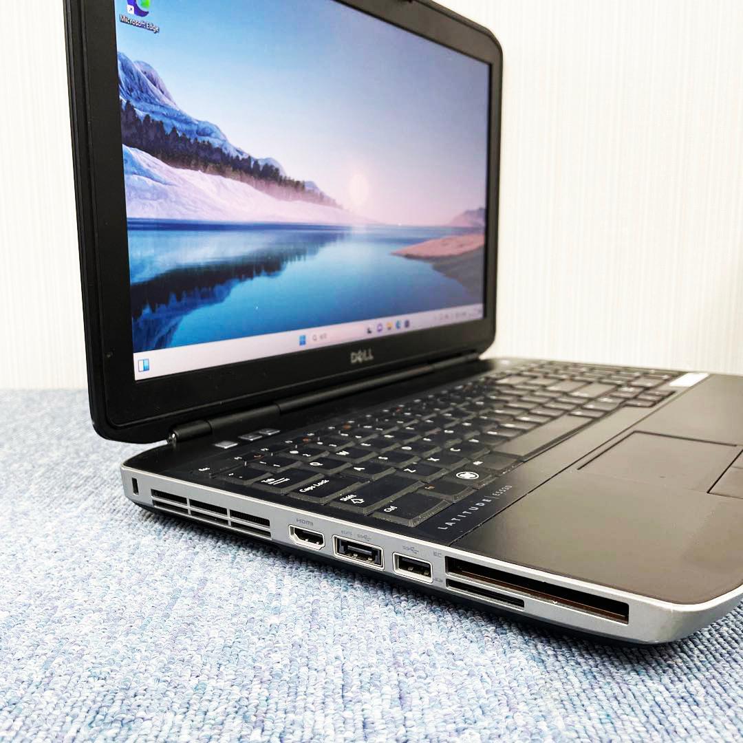 DELL デル ノートパソコン Windows11 爆速SSD搭載 初期設定済み