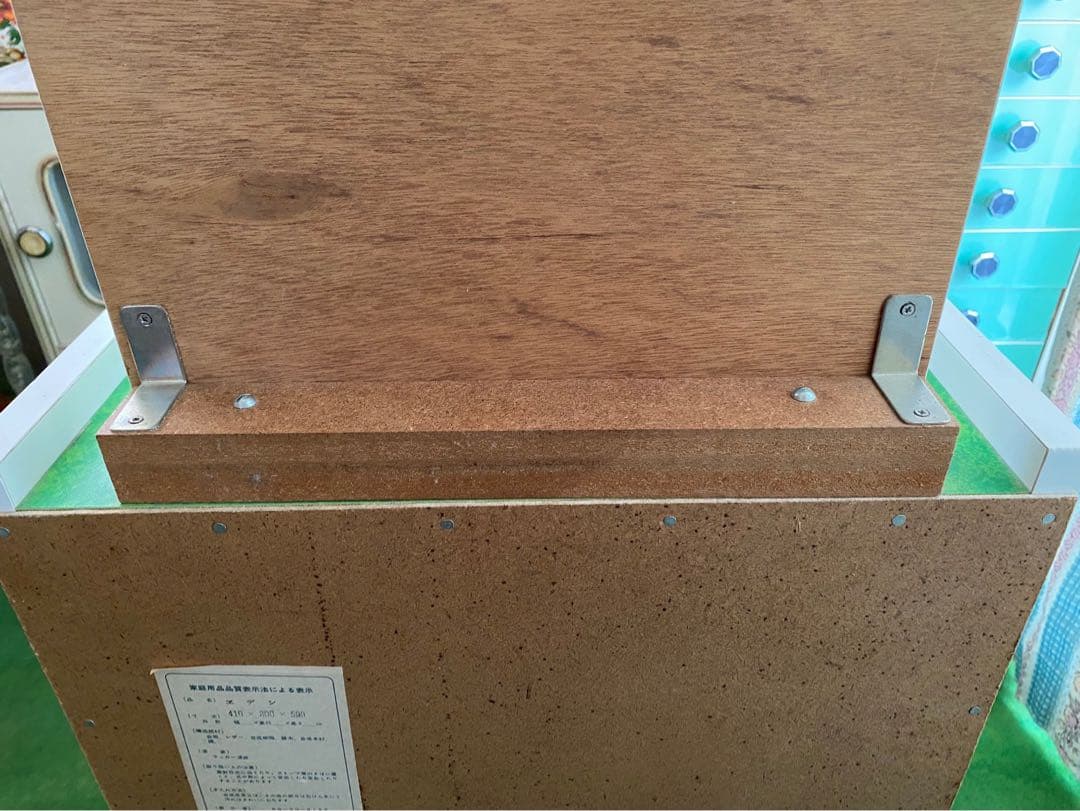 ドレッサー 鏡台 昭和レトロ 当時物 レトロポップ インテリア 緑