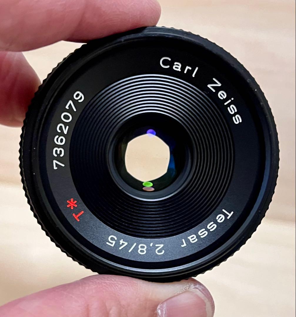 CONTAX 139 QUARTZ カメラ レンズ45mm 135mm 2本