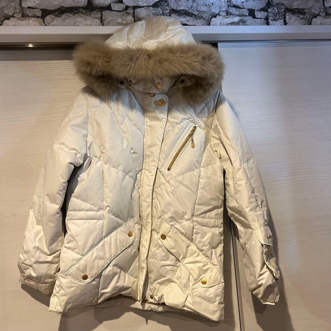 【美品】ellesse ファー付きスキーウェア 上ホワイト 下黒 XLサイズ 2026年最新】Yahoo!オークション -エレッセ スキーウェア(ウエア)の