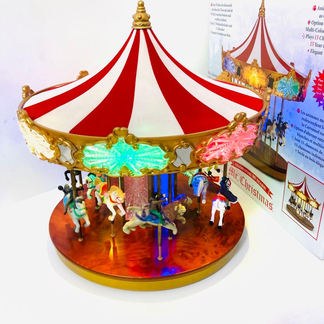 様 【希少】ジュビリーカルーセル メリーゴーランド ミスタークリスマス 3