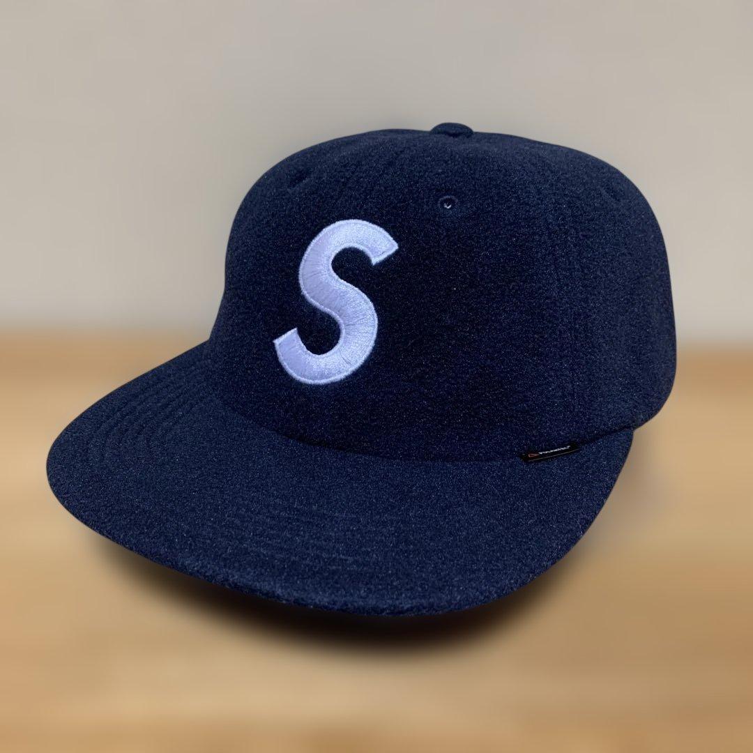 Supreme Polartec S Logo 6-Panel cap ネイビー Supreme Polartec S Logo 6-Panel Hat (FW18) - $48