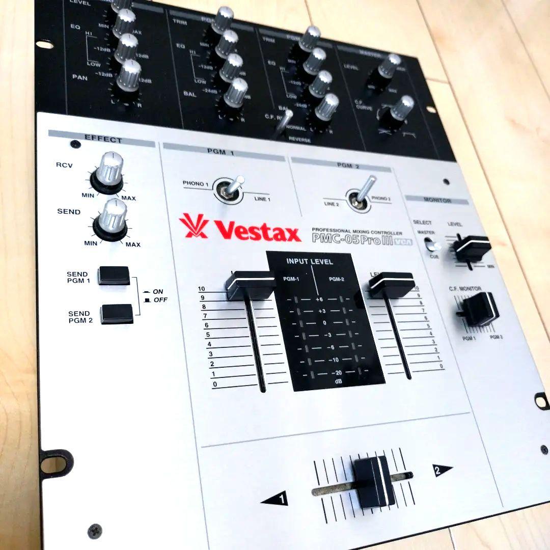 極美品 Vestax PMC-05PRO3 VCA DJミキサー Vestax,ベスタクス,Vestax PMC-05Pro3,Vestax PMC05ProⅢ,Vestax PMC