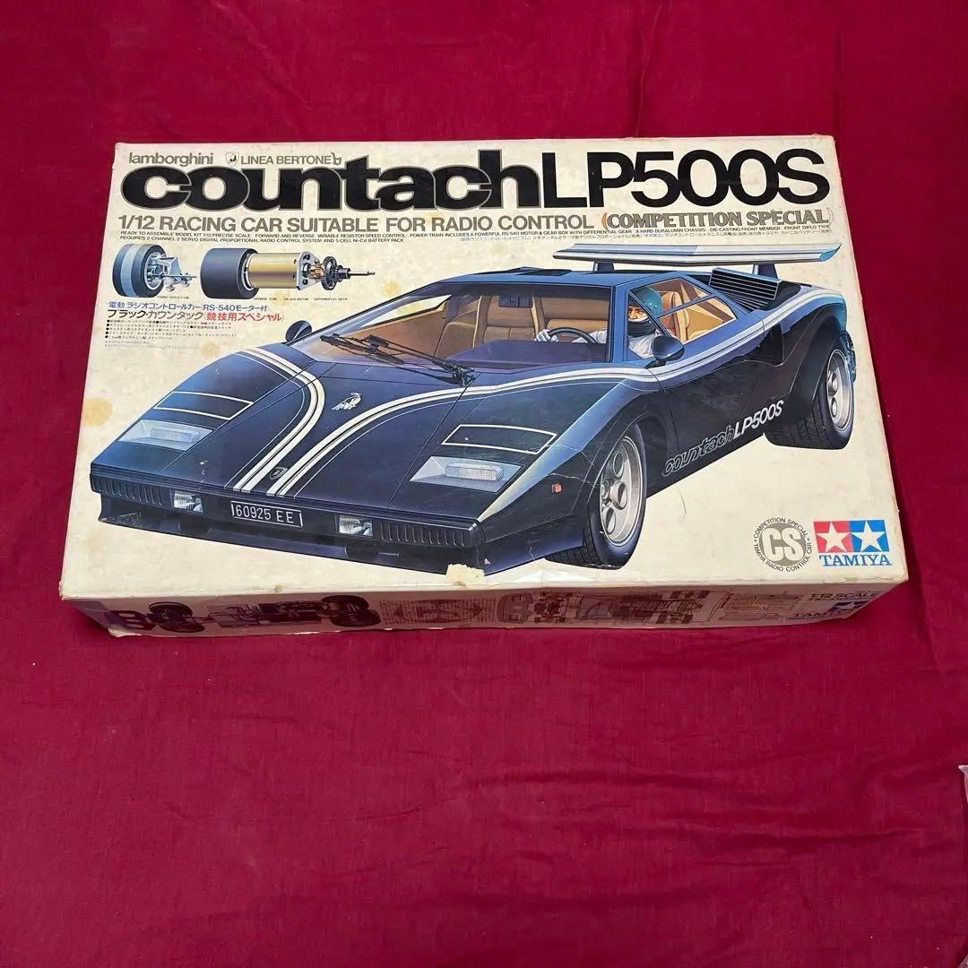 タミヤ ブラックカウンタック LP500S 1/12 ラジコンカーキット - メルカリ