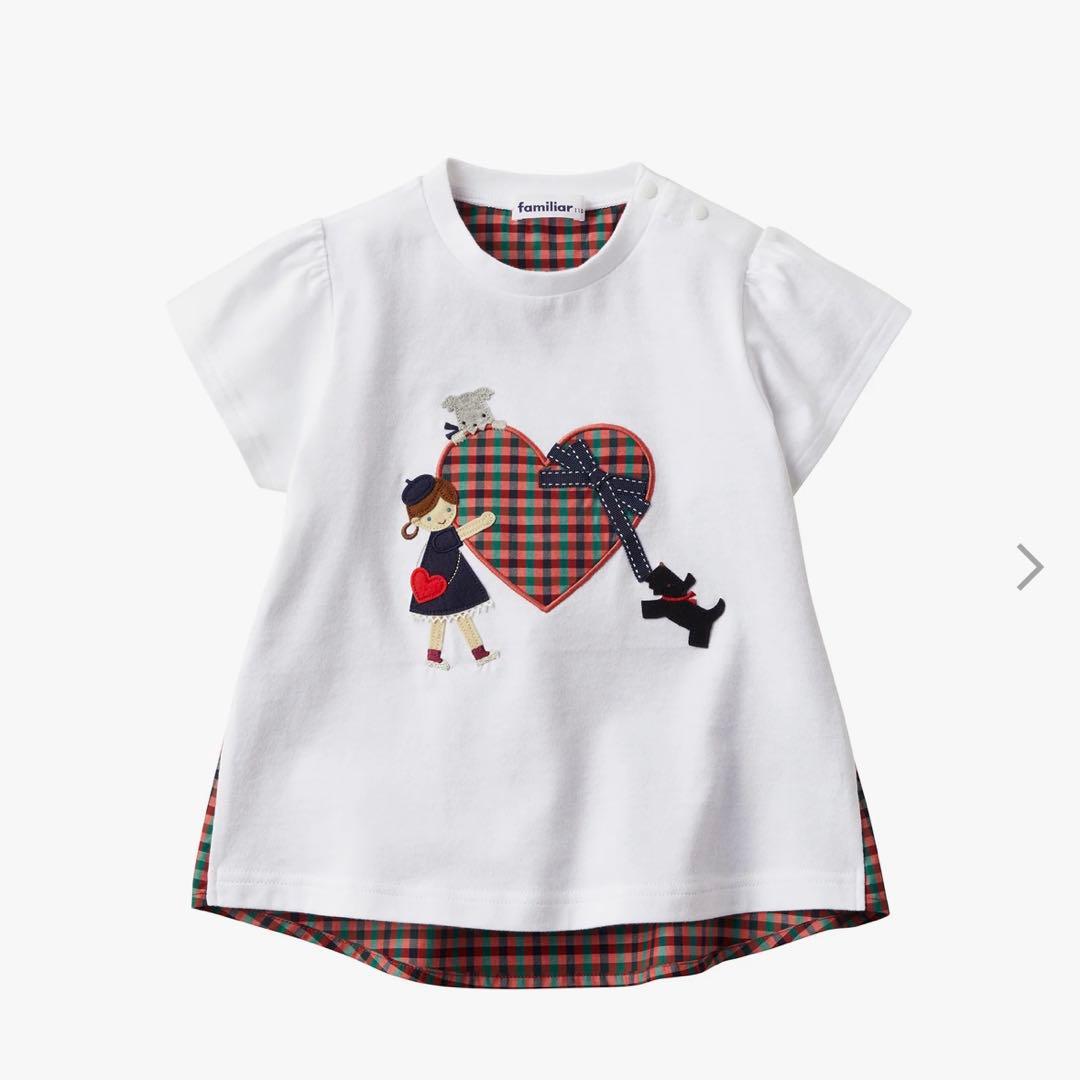 新品　完売品　familiar Tシャツ シャンブレー　110 Tシャツ | ファミリア公式サイト