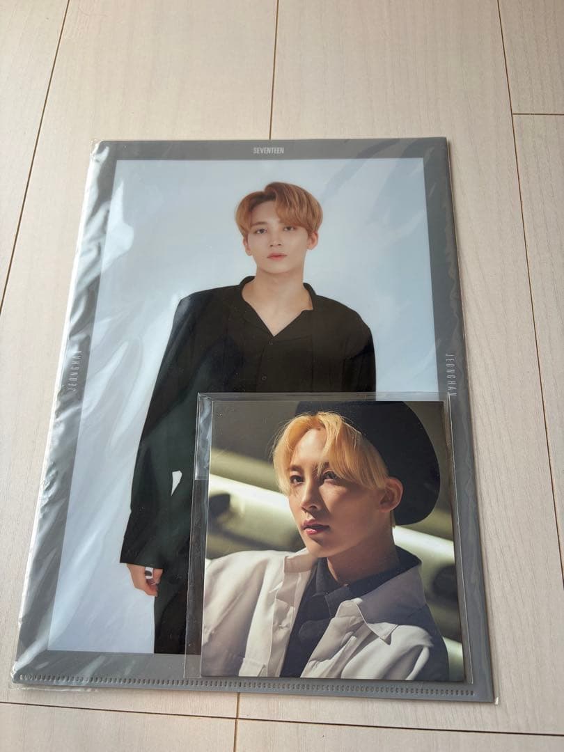SEVENTEEN ジョンハン クリアファイルとフォトカード - メルカリ