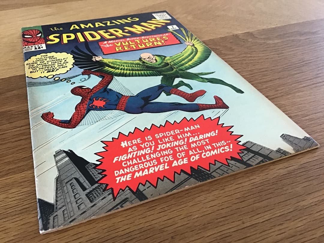 アメージングスパイダーマン #7 アメコミリーフ 1963年出版 - メルカリ