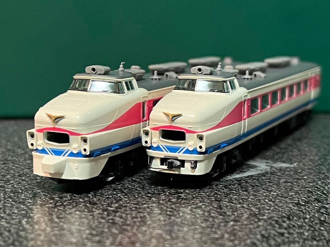 TOMIX 489系白山 ボンネット車 基本セット相当5両セット JR 489系特急電車（金沢運転所・H03編成・白山）基本セット｜製品情報