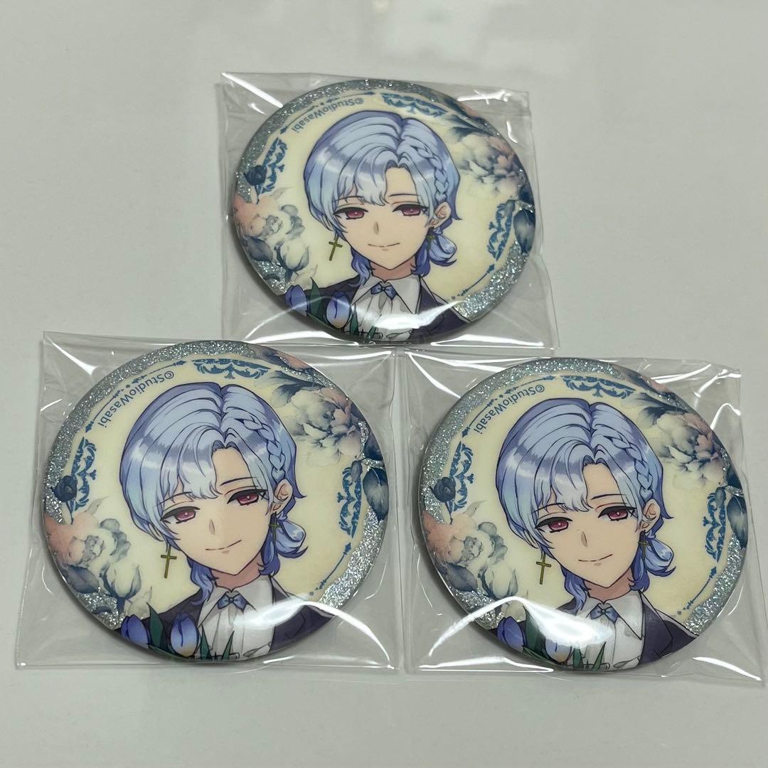 悪魔執事と黒い猫 あくねこ フルーレ グリッター缶バッジ 4周年 - メルカリ