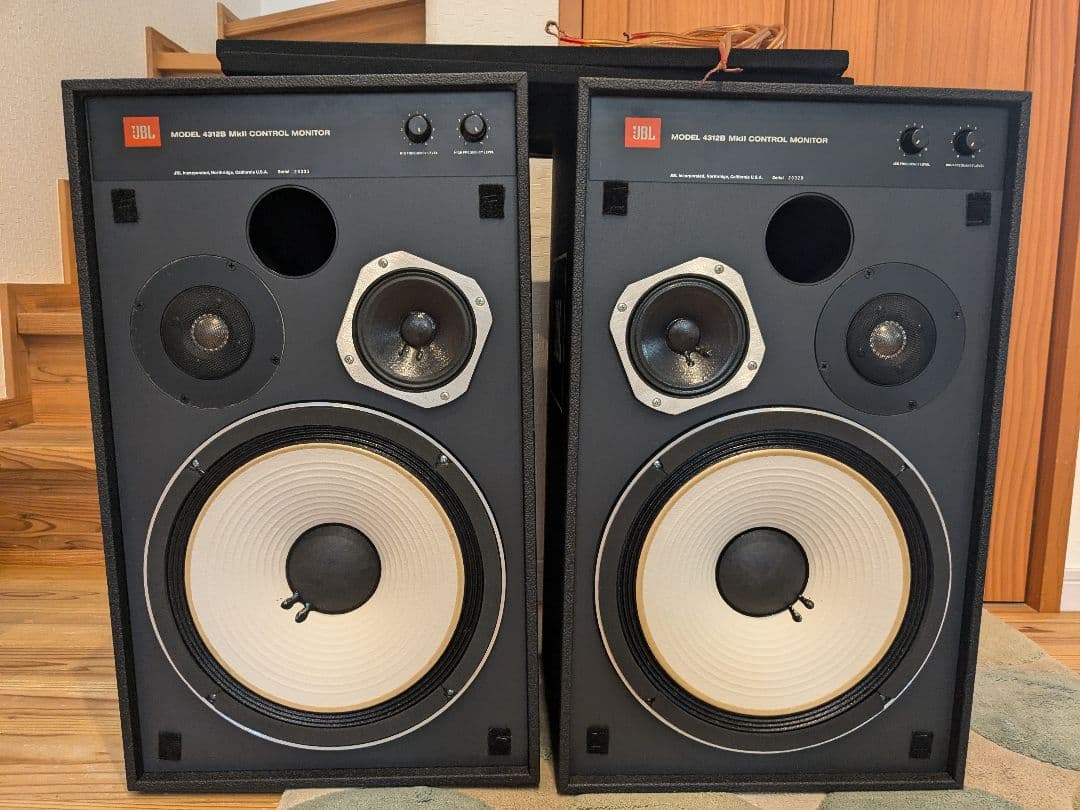 JBL 4312B MkII Control Monitor スピーカー② JBL 4312B MK2 II Pair Speaker, Tested | eBay