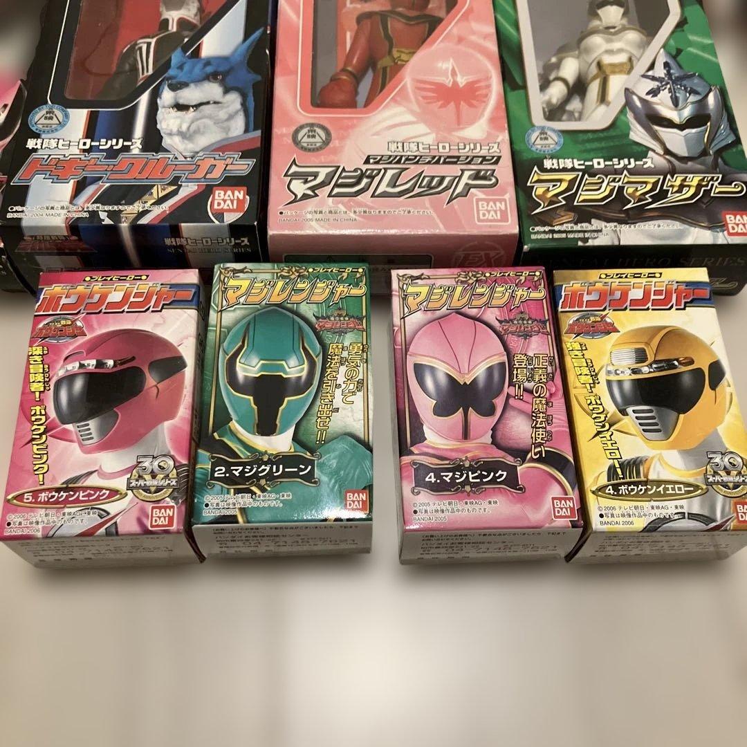 戦隊ヒーローシリーズ まとめ 18点