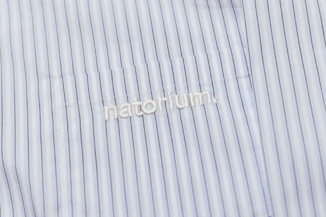 なとり natorium Stripe-shirt ストライプシャツ 深海 - メルカリ