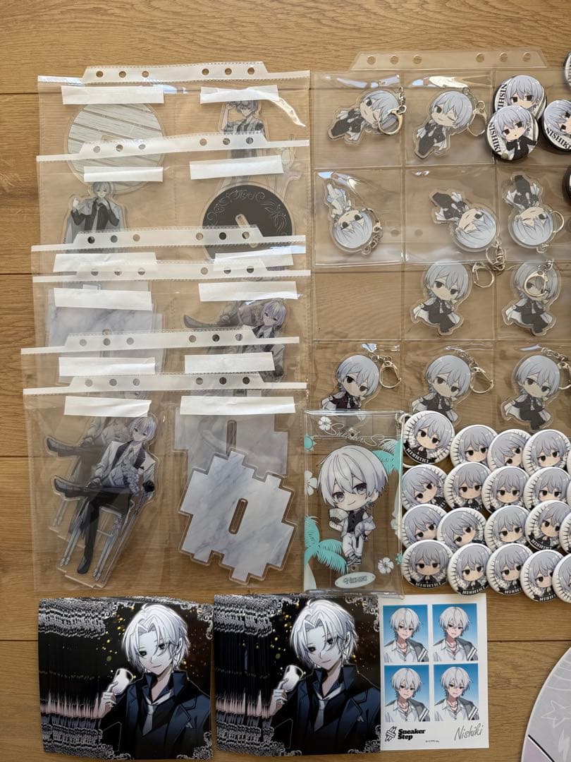 まとめ売り】SneakerStepにしき グッズ 缶バッジ アクキー アクスタ