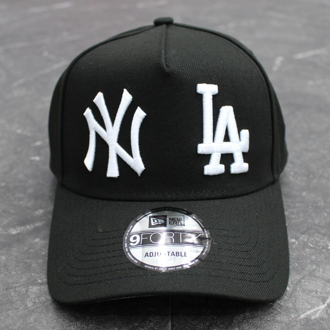 NEW ERA NYヤンキース LAドジャース ダブルロゴキャップ 海外モデル