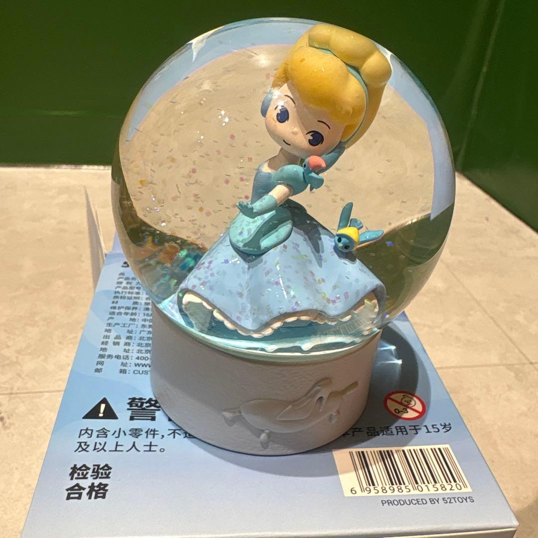 52TOYS ゴニトイズ ディズニープリンセス スノードーム シンデレラ