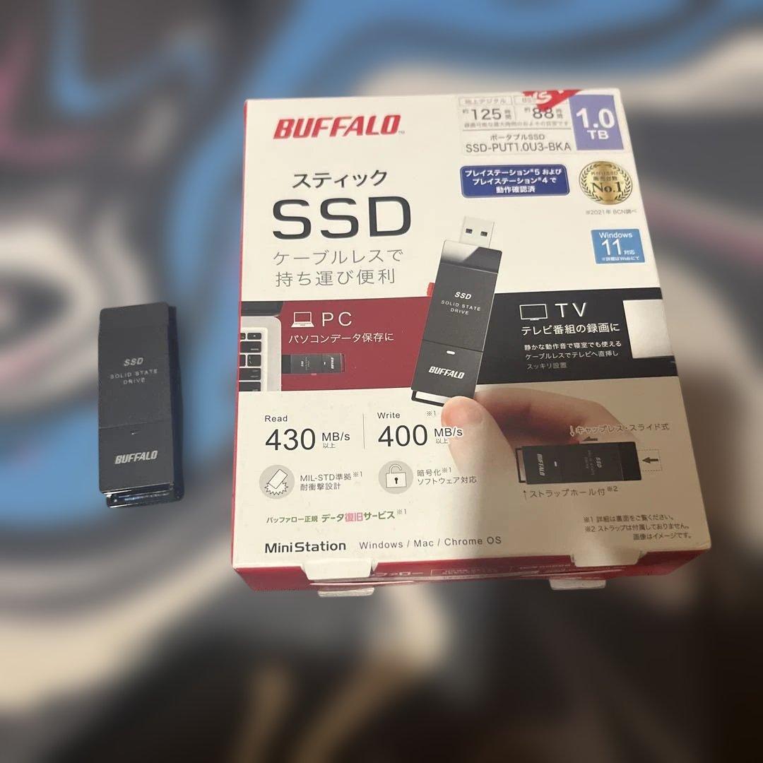 外付けハードディスク・ドライブ BUFFALO SSD-PUT1.0U3-BK 1TB Amazon | 【Amazon.co.jp限定】バッファロー SSD 外付け 1.0TB 超小型