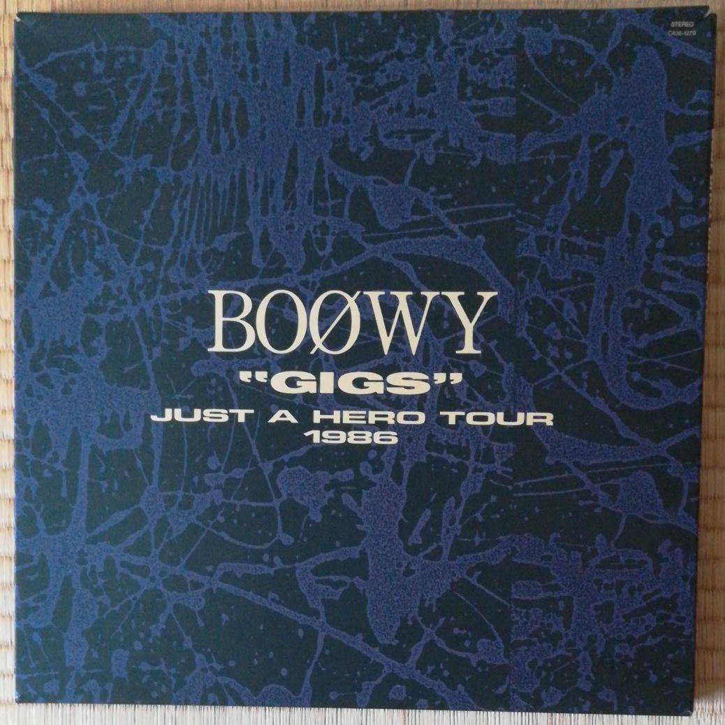 BOØWY GIGS Just a hero tour CD 初回限定盤 - メルカリ