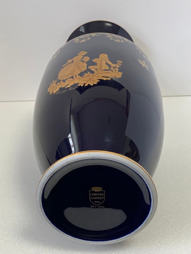 あらし様用〜⭐︎LIMOGES CASTEL フランス製 22金 花瓶♪ - メルカリ