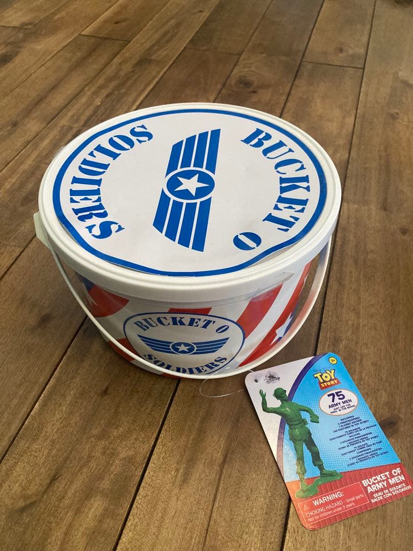 トイストーリー バケットオブソルジャーズ グリーンアーミーメン レア 75体