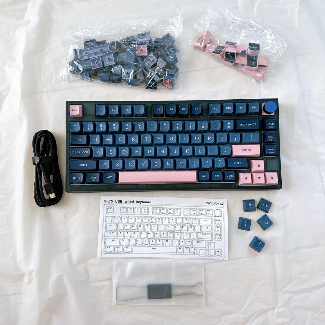 ☆8 キーボード ゲーミング ボード キーキャップ 光学式 ホットスワップ Amazon | ATTACK SHARK X85メカニカルキーボード、ノブ付き75