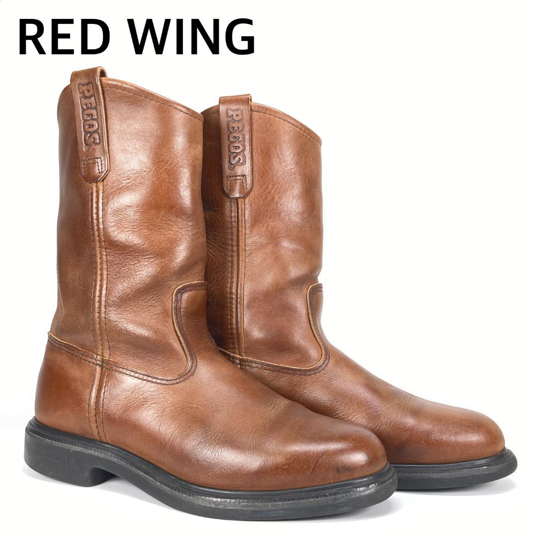 USA製 RED WING レッドウィング 1105 ペコスブーツ レザー 本革 - メルカリ