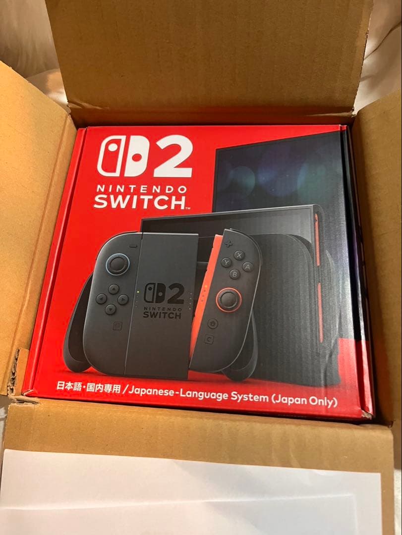 Nintendo Switch (モデル2) 日本語対応 Nintendo Switch 2は”日本語・国内専用”とマイニンテンドーストアで