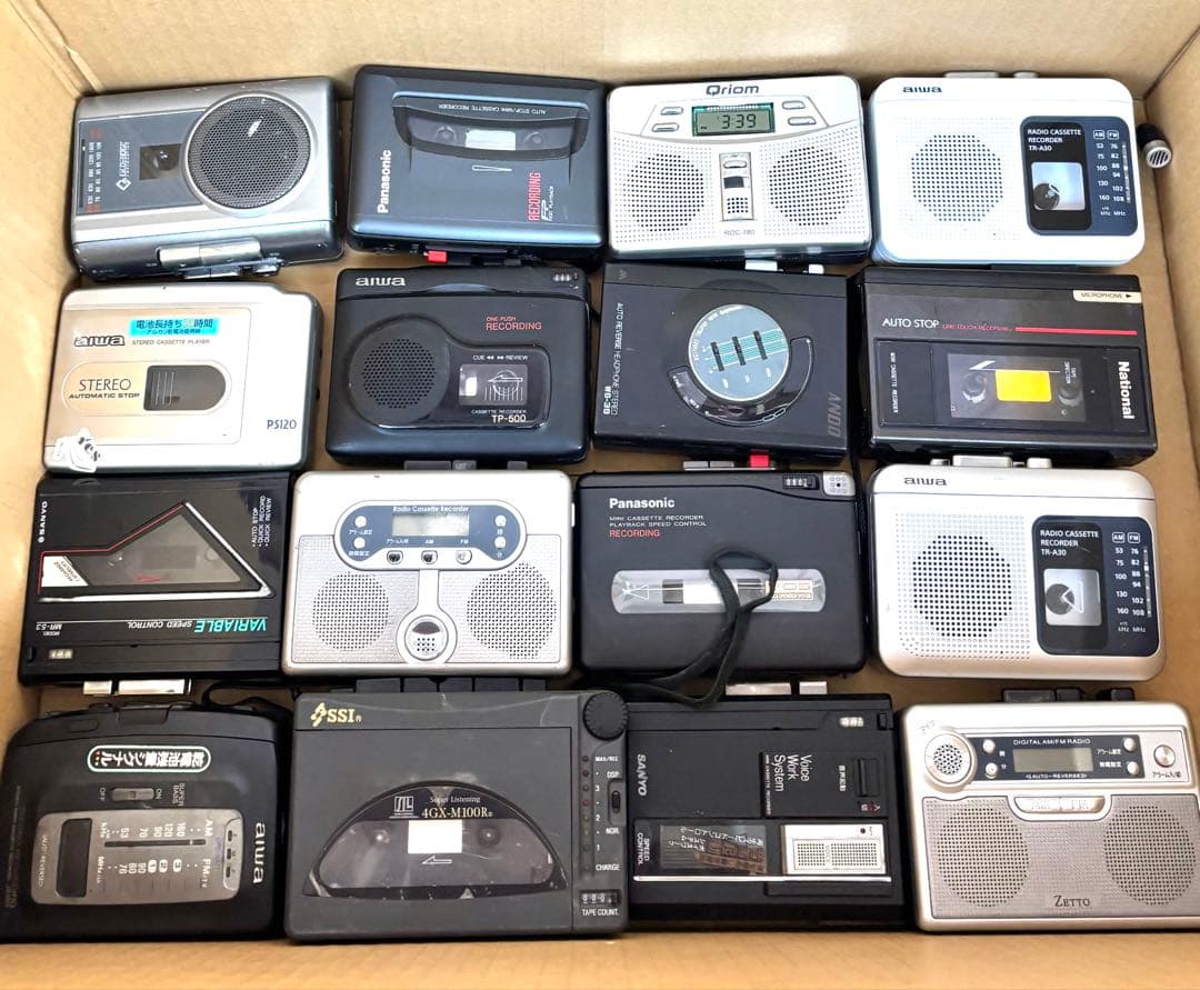 カセットプレーヤー(ジャンク) カセットプレーヤー ジャンク品 大量