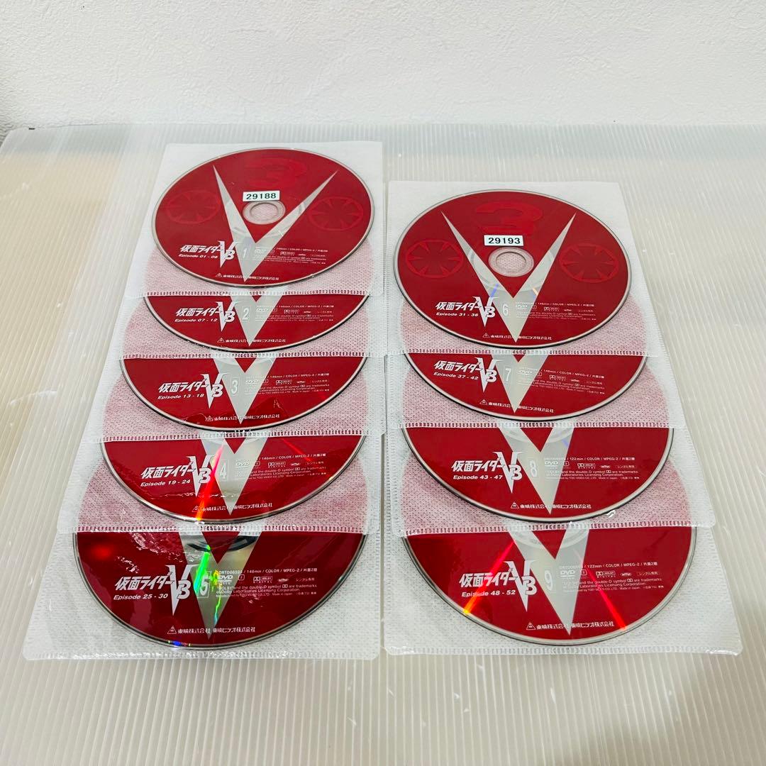 仮面ライダー V3 全9巻セット レンタル使用済DVD - メルカリ