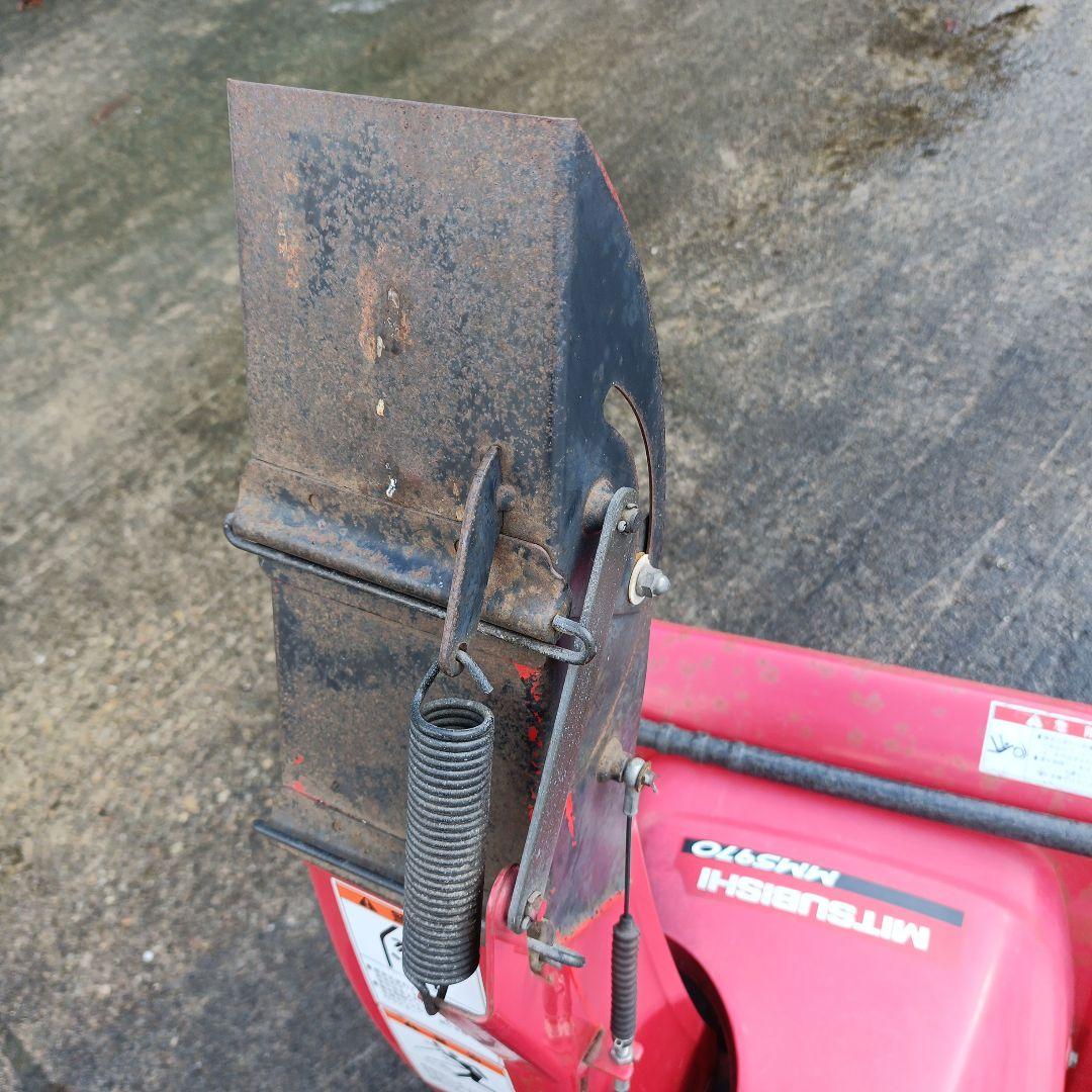 三菱MMS970 除雪機 ホンダHS970のOEM？ジャンク扱い