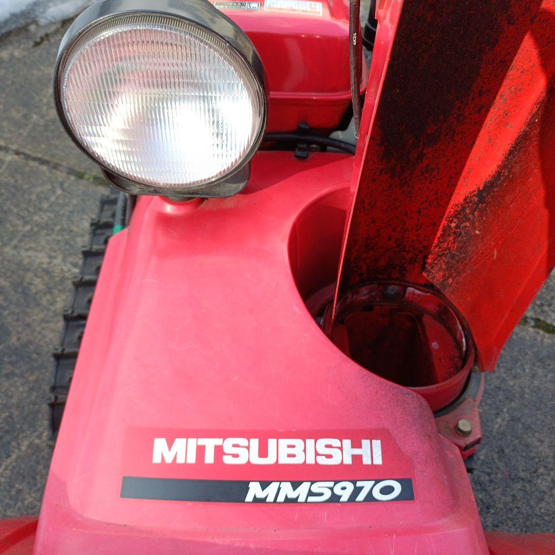 三菱MMS970 除雪機 ホンダHS970のOEM？ジャンク扱い