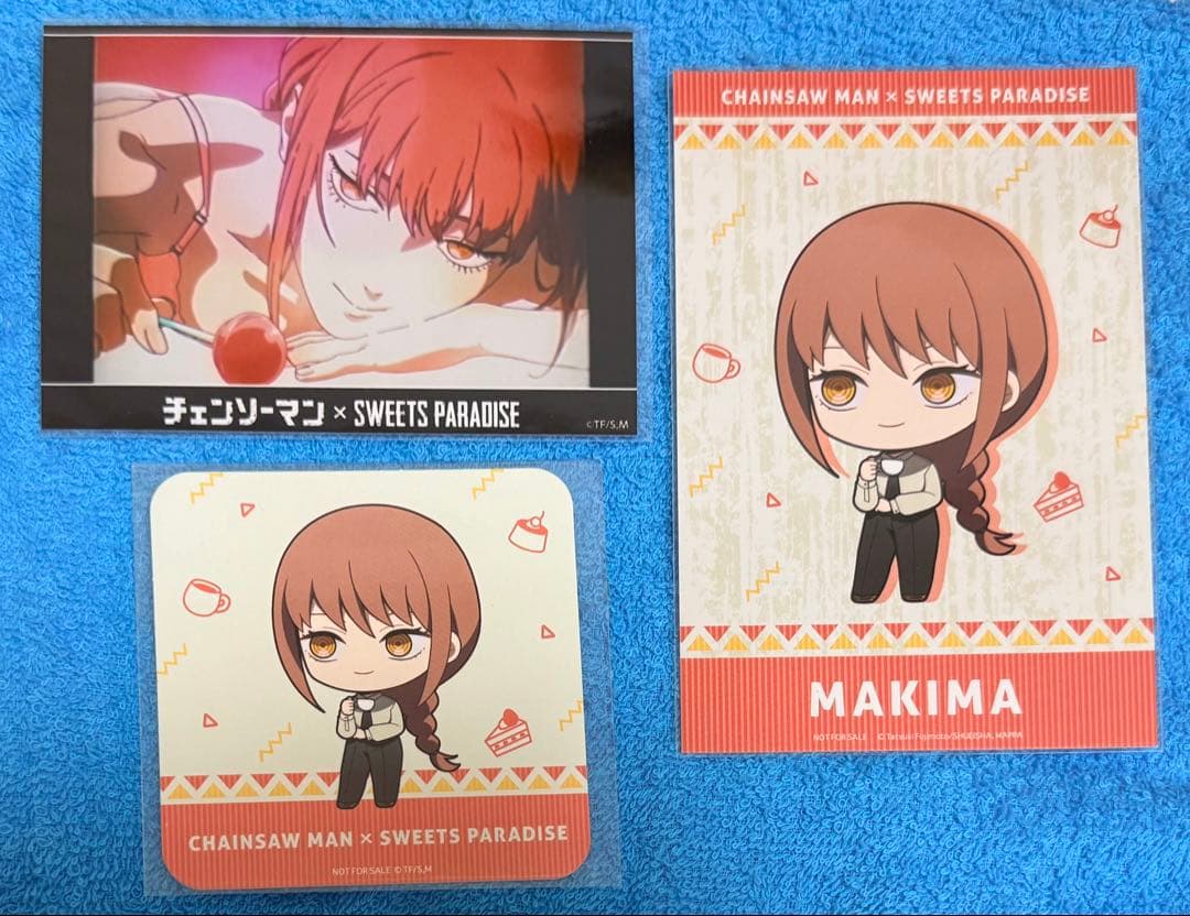 チェンソーマン スイパラ ブロマイド コースター ポストカード マキマ