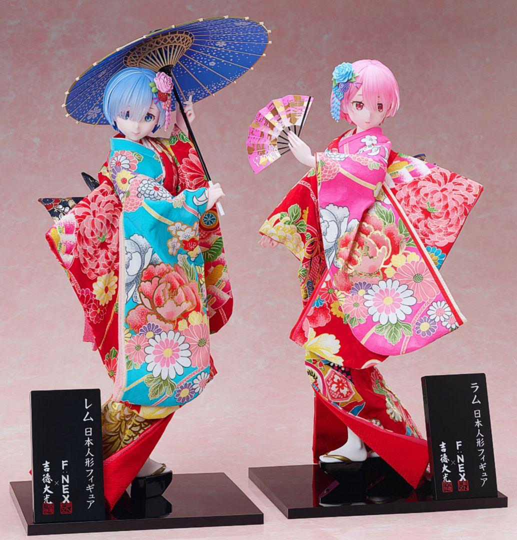 リゼロ 吉徳×F:NEX レム ラム 日本人形 1/4 スケールフィギュア 限定 Amazon.co.jp: 吉徳×F:NEX Re:ゼロから始める異世界生活 ラム 日本人形